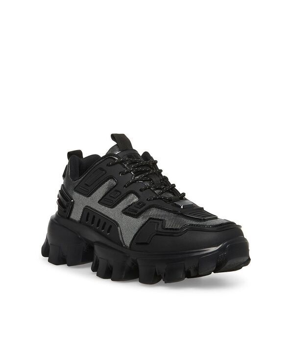 スティーブ マデン メンズ シューズ スニーカー Steve Madden Mens Ponce Fashion Sneakers Black Multi ブラック