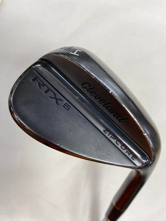 クリーブランド　RTX 6 ZIPCORE ブラックサテン　54度　ダイナミックゴ－ルド　S400フレックス　ウェッジ　中古　ゴルフドゥ！倉敷笹沖店【最短即日発送】