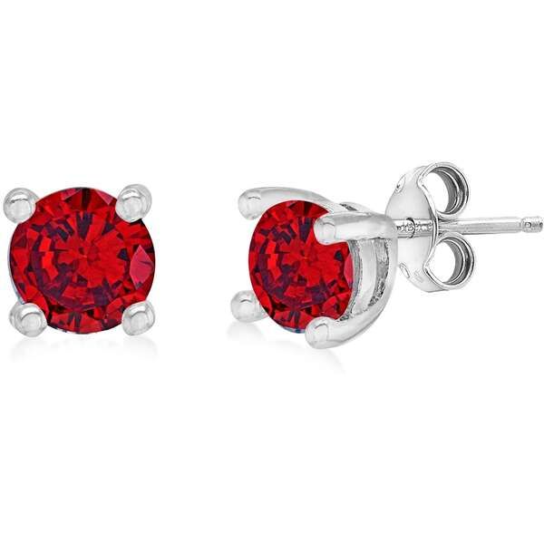 ビー ユー レディース アクセサリー ピアス・イヤリング Be You Silver Birthstone Studs Sterling Silver シルバー