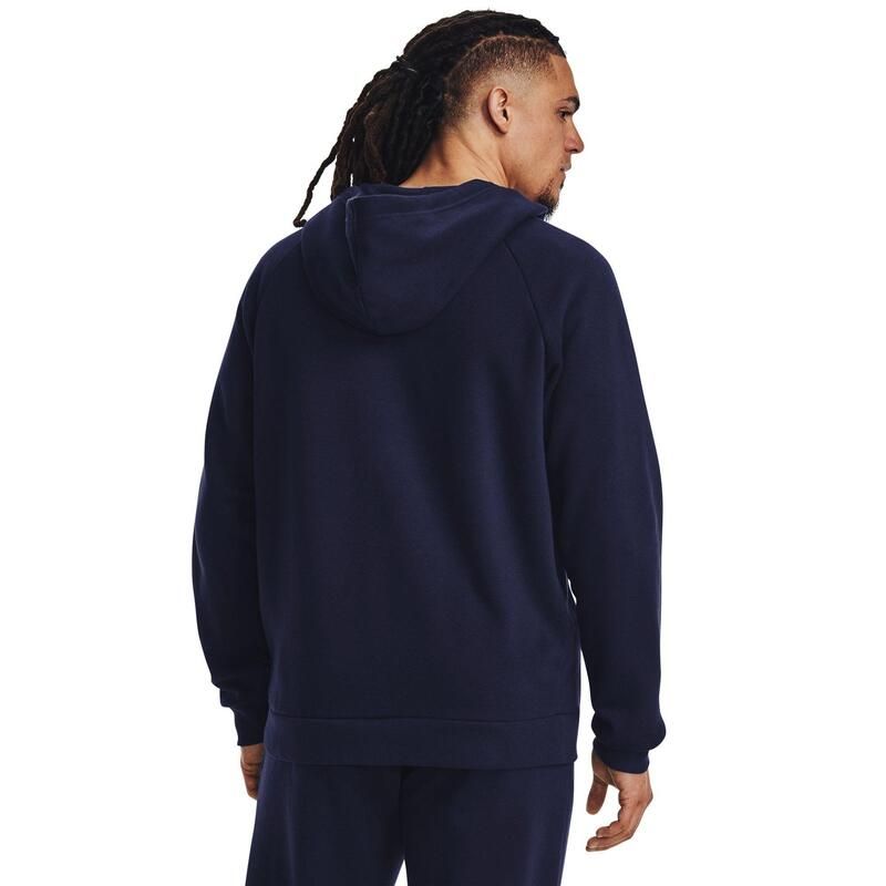 アンダーアーマー メンズ アウター パーカー・スウェット フリース Under Armour UA Rival Fleece FullZip Hoodie Mens Navy ネイビー