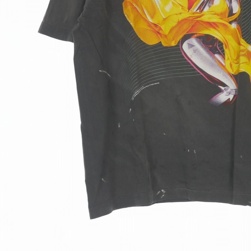 セントマイケル SAINTMICHAEL 26SS AEROSMITH AS_SS T-SHIRT Tシャツ カットソー 半袖 M ブラック 黒 SM-MK8-0000-C25 セントマイケル SAINTMICHAEL 26SS AEROSMITH AS_SS T-SHIRT Tシャツ カットソー 半袖 M ブラック 黒 SM-MK8-0000-C25
