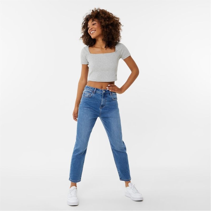 ジャック ウィルス レディース ボトムス デニムパンツ ジーンズ Jack Wills Stella High Rise Slim Jeans Mid Wash ジャック ウィルス レディース ボトムス デニムパンツ ジーンズ Jack Wills Stella High Rise Slim Jeans Mid Wash