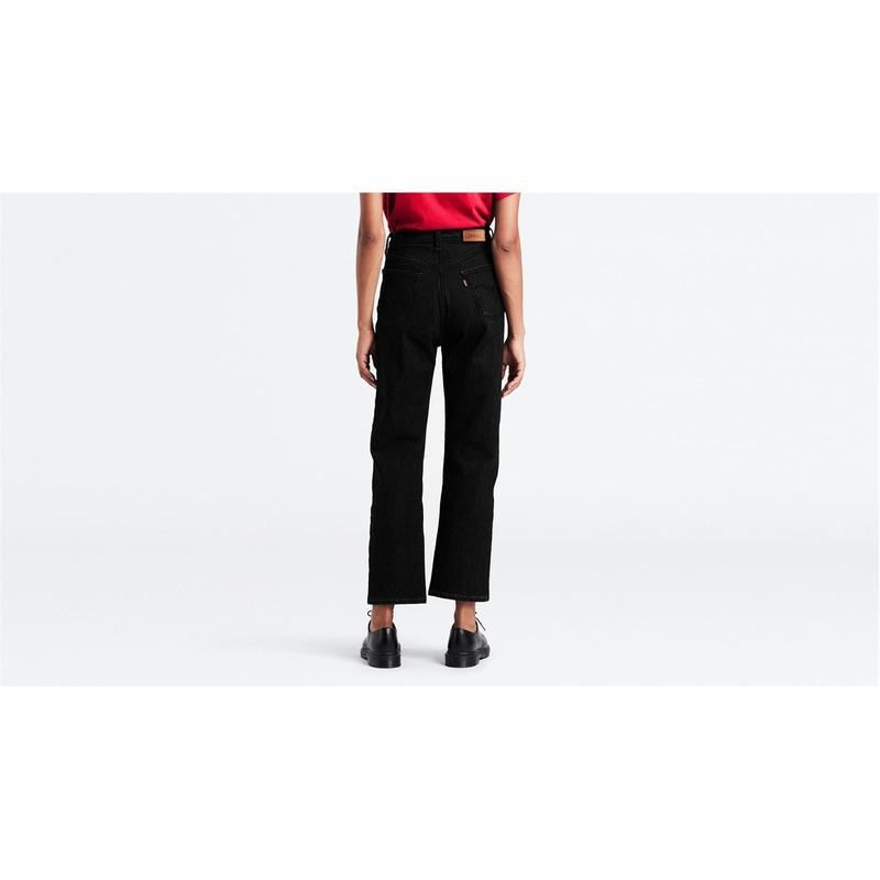 リーバイス レディース ボトムス デニムパンツ ジーンズ Levis Ribcage Jeans Black Sprout ブラック