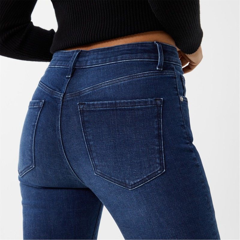 ジャック ウィルス レディース ボトムス デニムパンツ ジーンズ Jack Wills Aimie Mid Rise Skinny Jeans Dark Indigo インディゴ