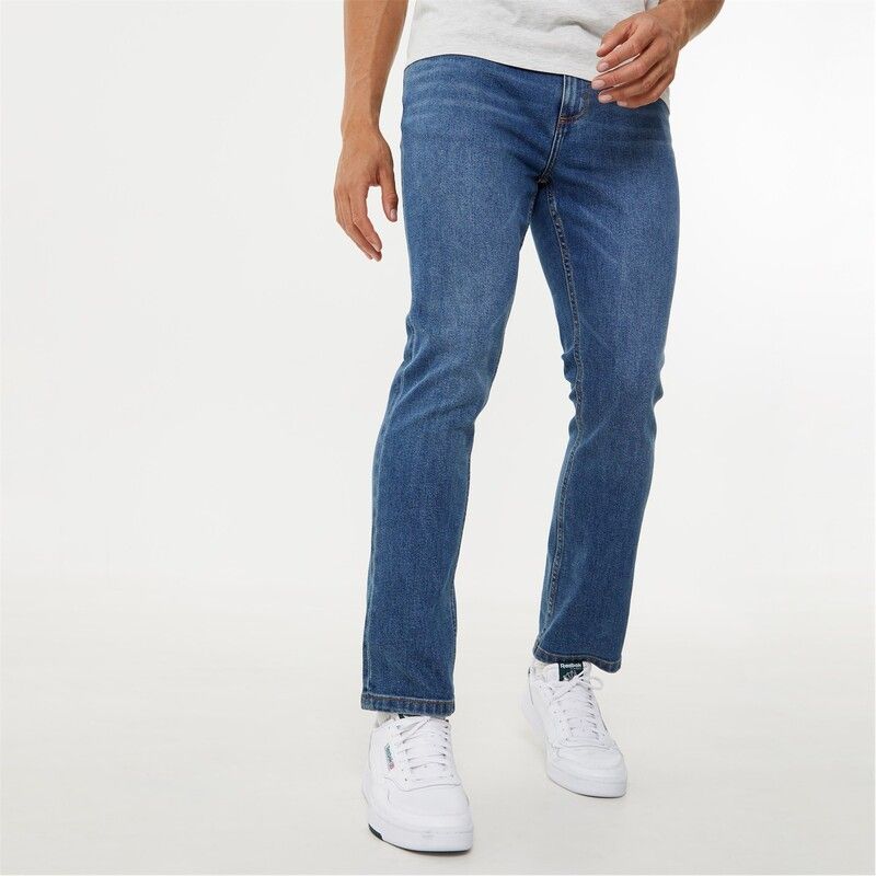 ジャック ウィルス メンズ ボトムス デニムパンツ ジーンズ Jack Wills Slim Jeans Mid Indigo インディゴ