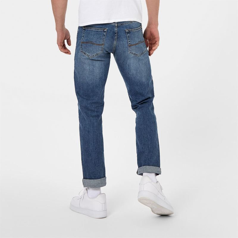 ジャック ウィルス メンズ ボトムス デニムパンツ ジーンズ Jack Wills Slim Jeans Mid Indigo インディゴ