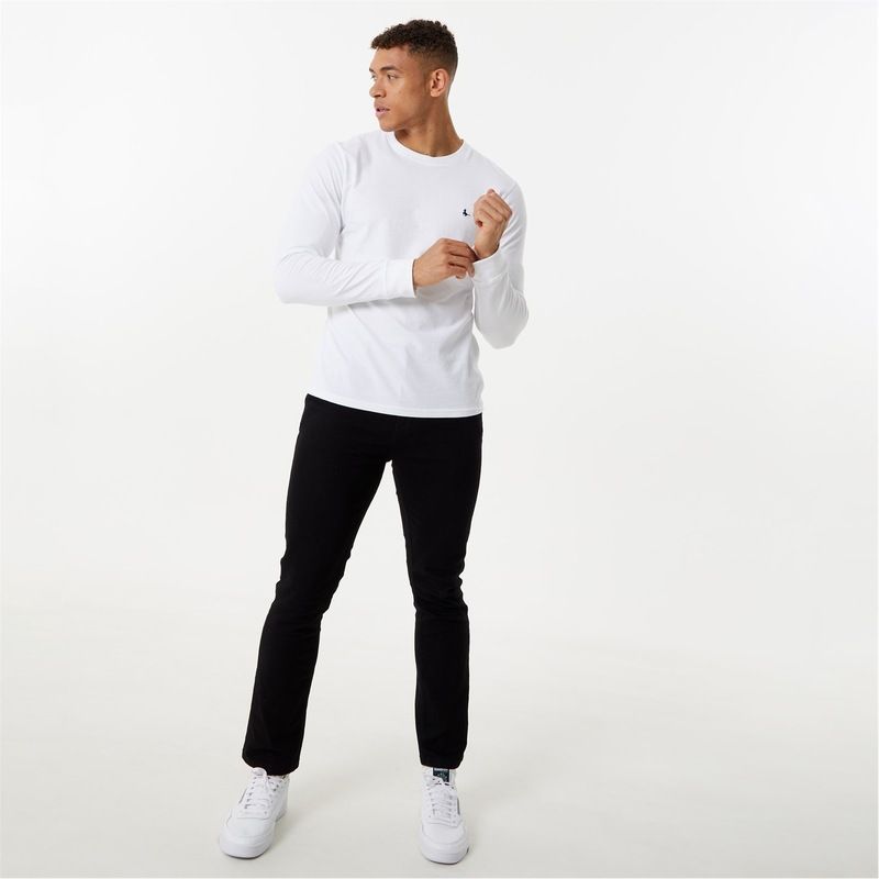 ジャック ウィルス メンズ ボトムス デニムパンツ ジーンズ Jack Wills Slim Jeans Black ブラック