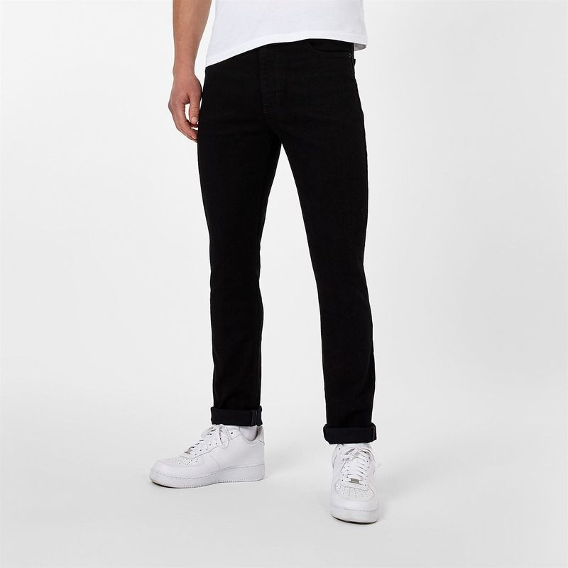ジャック ウィルス メンズ ボトムス デニムパンツ ジーンズ Jack Wills Skinny Jeans Black ブラック