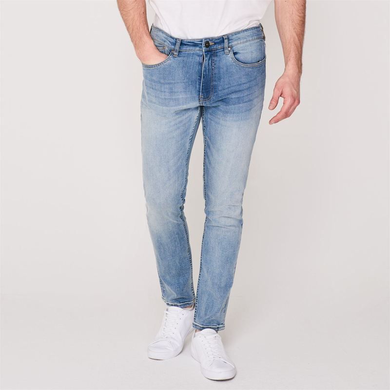 ファイヤートラップ メンズ ボトムス デニムパンツ ジーンズ Firetrap Skinny Mens Jeans Bleach Wash ファイヤートラップ メンズ ボトムス デニムパンツ ジーンズ Firetrap Skinny Mens Jeans Bleach Wash