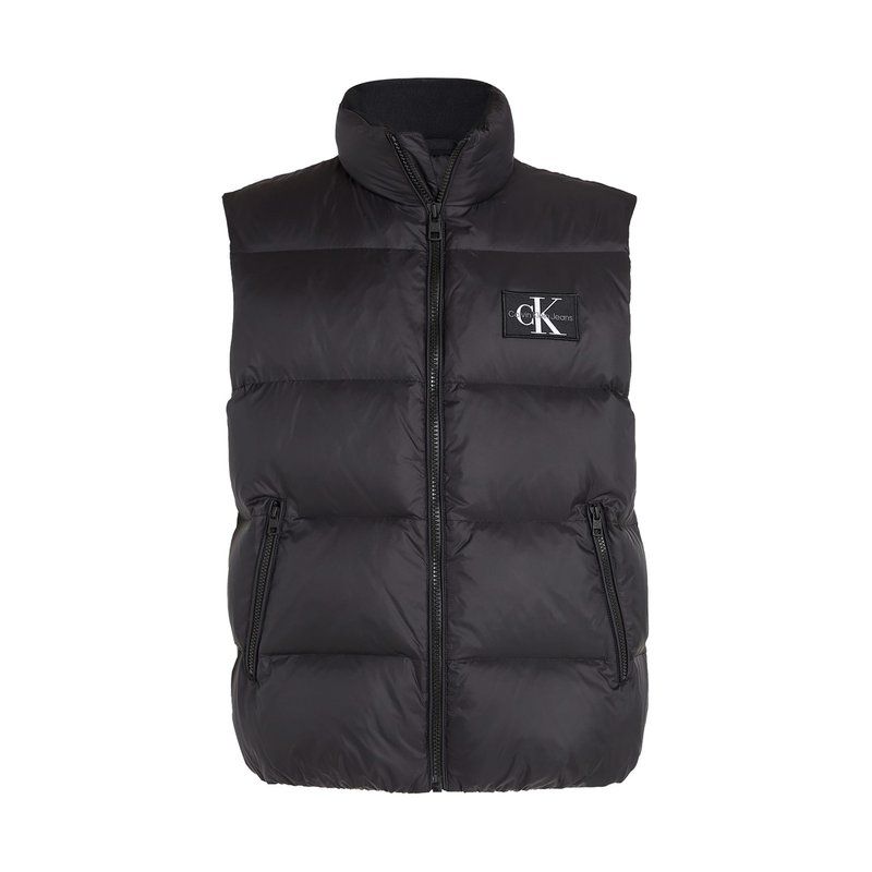 カルバンクライン メンズ アウター ジャケット・ブルゾン ベスト ダウン Calvin Klein Jeans ESSENTIALS DOWN VEST Ck Black BEH ブラック