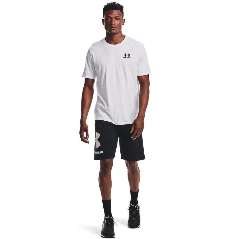 アンダーアーマー メンズ トップス Tシャツ スポーツスタイル シャツ Under Armour UA Sportstyle Left Chest Short Sleeve Shirt WhiteBlack ホワイト アンダーアーマー メンズ トップス Tシャツ スポーツスタイル シャツ Under Armour UA Sportstyle Left Chest Short Sleeve Shirt WhiteBlack ホワイト
