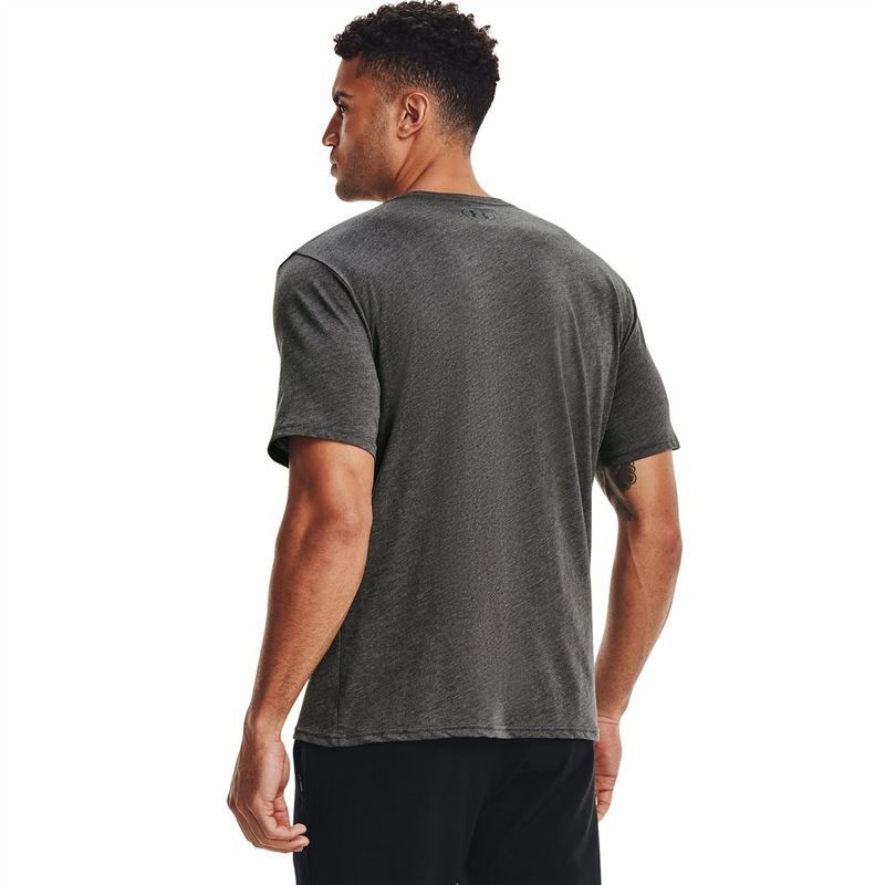 アンダーアーマー メンズ トップス Tシャツ スポーツスタイル シャツ Under Armour UA Sportstyle Left Chest Short Sleeve Shirt Charcoal Medium Heather チャコール