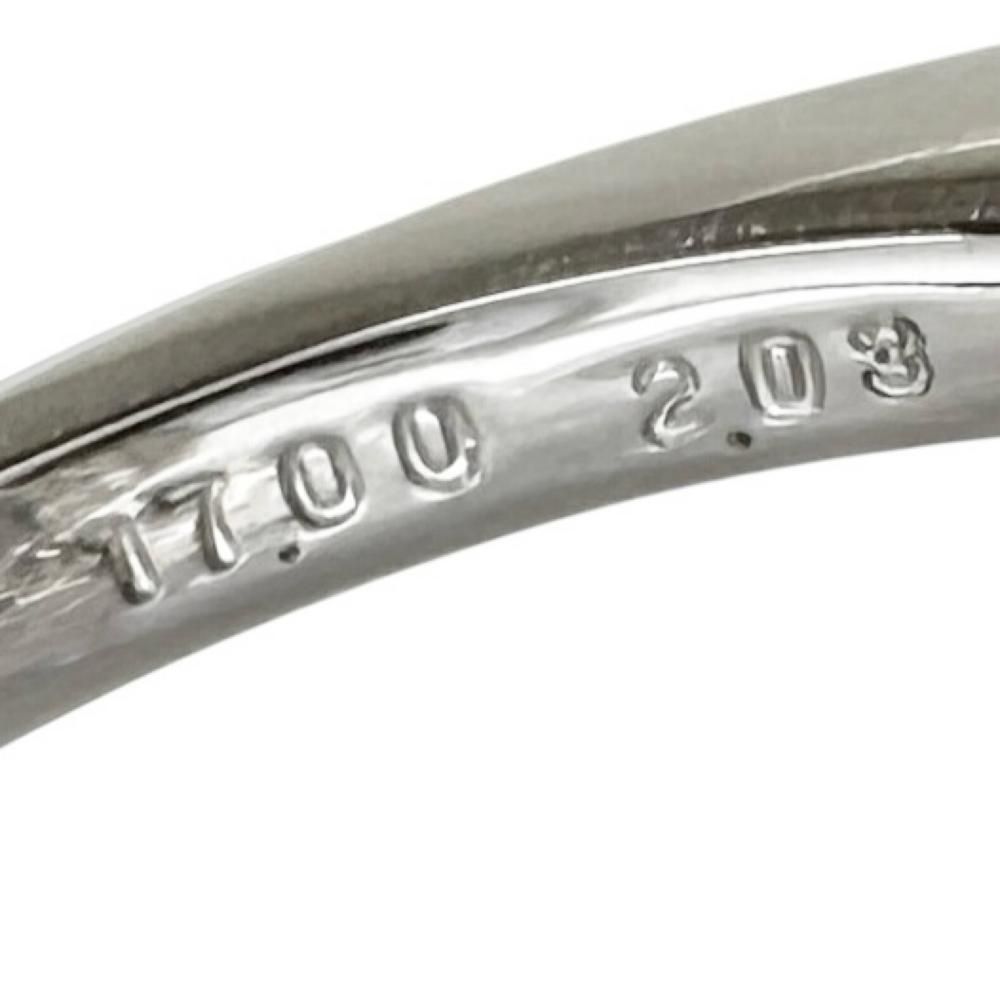 12号 タンザナイト 17.00ct ダイヤモンド 2.03ct リング・指輪 Pt950プラチナ 15.4g レディース 【中古】【真子質店】【NN】