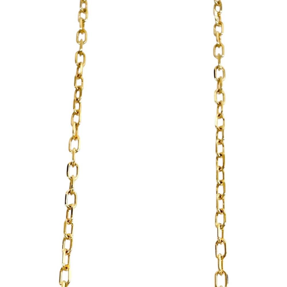 ダイヤモンド 0.19ct ネックレス K18ゴールド 18金 2.7g 45cm レディース 【中古】【真子質店】【NN】