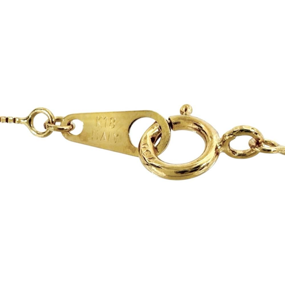 トリロジーデザイン ダイヤモンド 0.25ct ネックレス K18ゴールド 18金 1.1g 41cm レディース 【中古】【真子質店】【NN】 トリロジーデザイン ダイヤモンド 0.25ct ネックレス K18ゴールド 18金 1.1g 41cm レディース 【中古】【真子質店】【NN】