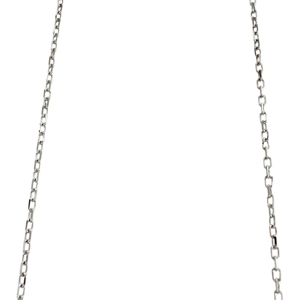 薔薇/ローズモチーフ ダイヤモンド 0.10ct ネックレス K18WGホワイトゴールド 18金 /K18PGピンクゴールド 18金 6.1g 45cm レディース 【中古】【真子質店】【NN】 薔薇/ローズモチーフ ダイヤモンド 0.10ct ネックレス K18WGホワイトゴールド 18金 /K18PGピンクゴールド 18金 6.1g 45cm レディース 【中古】【真子質店】【NN】