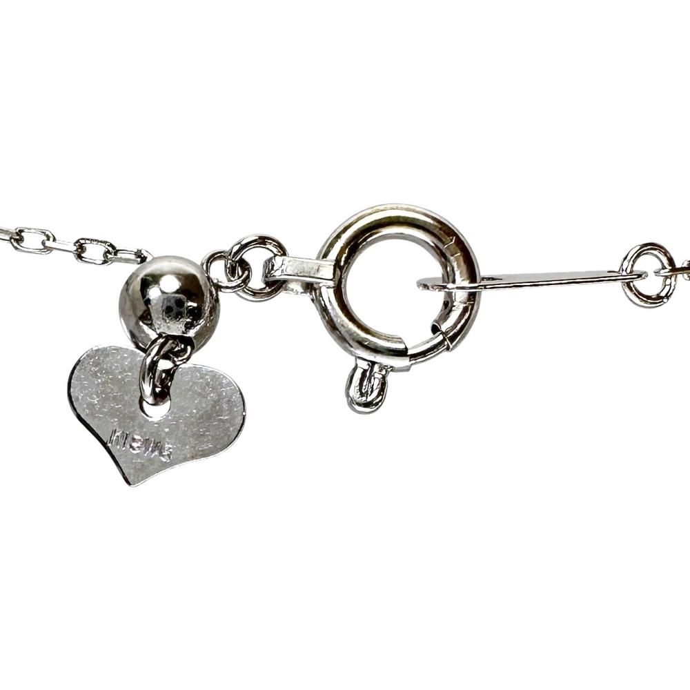 薔薇/ローズモチーフ ダイヤモンド 0.10ct ネックレス K18WGホワイトゴールド 18金 /K18PGピンクゴールド 18金 6.1g 45cm レディース 【中古】【真子質店】【NN】 薔薇/ローズモチーフ ダイヤモンド 0.10ct ネックレス K18WGホワイトゴールド 18金 /K18PGピンクゴールド 18金 6.1g 45cm レディース 【中古】【真子質店】【NN】