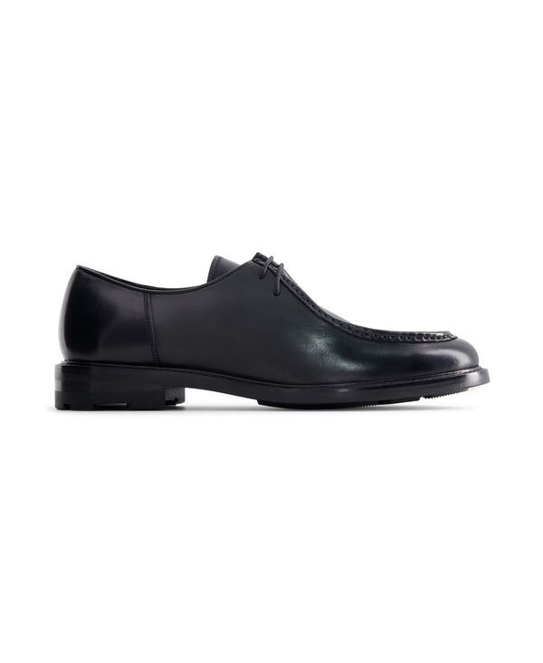 アンソニー ヴィア メンズ シューズ スリッポン・ローファー Anthony Veer Mens Ellison SlipOn Moccasin Shoe Black ブラック