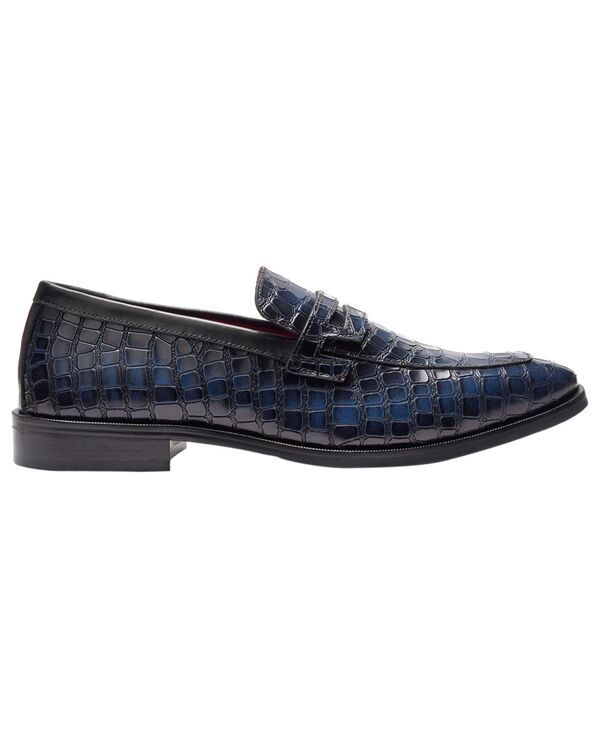 カルロスサンタナ メンズ シューズ スリッポン・ローファー Carlos by Carlosantana Mens Nocturne Penny Loafers NAVY ネイビー カルロスサンタナ メンズ シューズ スリッポン・ローファー Carlos by Carlosantana Mens Nocturne Penny Loafers NAVY ネイビー
