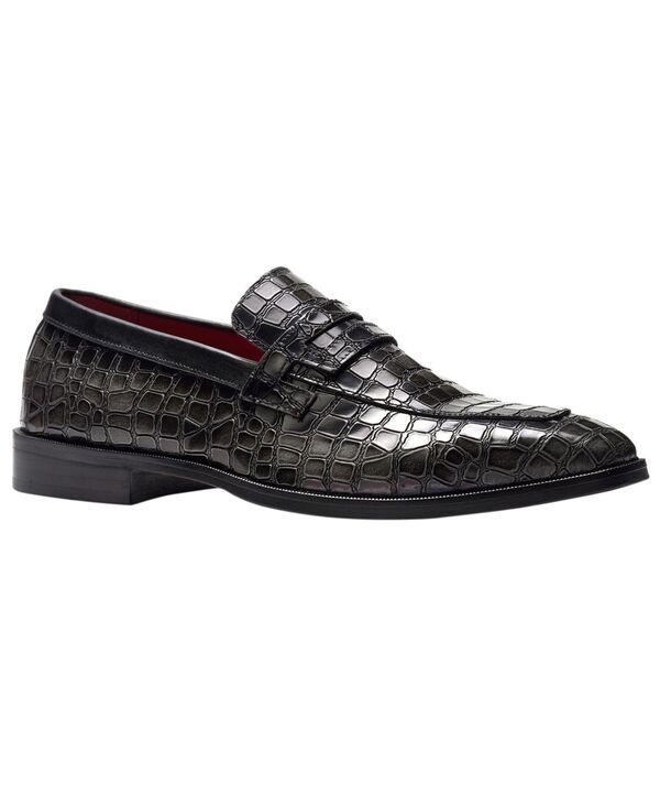 カルロスサンタナ メンズ シューズ スリッポン・ローファー Carlos by Carlosantana Mens Nocturne Penny Loafers Black ブラック