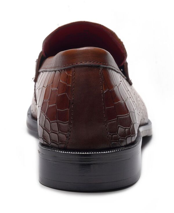 カルロスサンタナ メンズ シューズ スリッポン・ローファー Carlos by Carlosantana Mens Havana Bit Loafers TAN タン