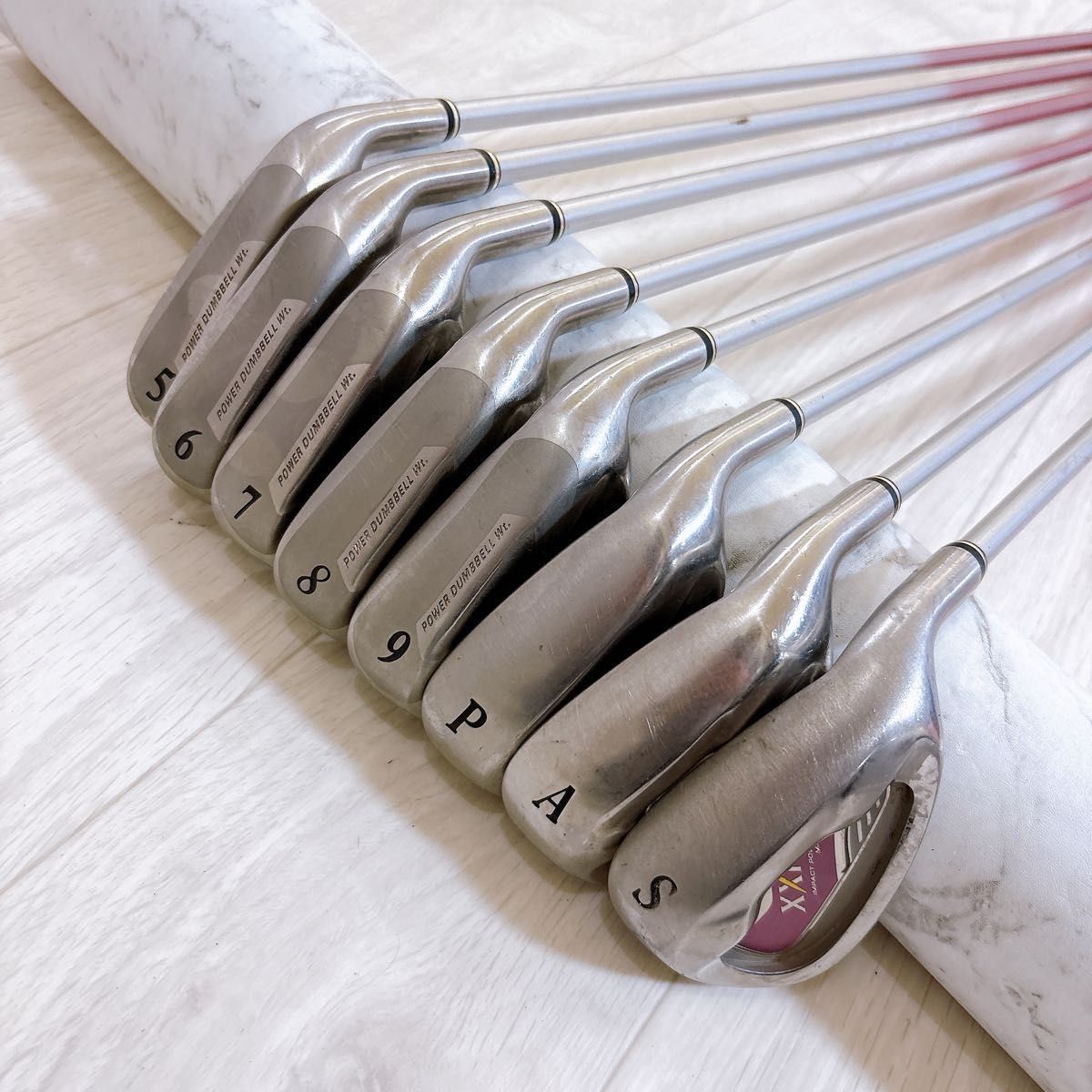 XXIO MP600 ゼクシオ レディースアイアンセット 8本 右利き L ピンク 