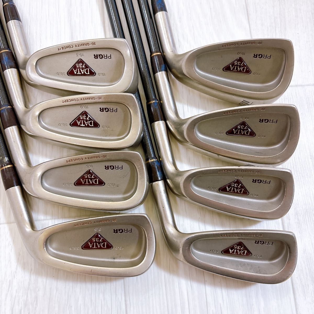 PRGR DATA735 プロギア レディースアイアンセット 8本 右利き M-30 L相当 PRGR DATA735 プロギア レディースアイアンセット 8本 右利き M-30 L相当