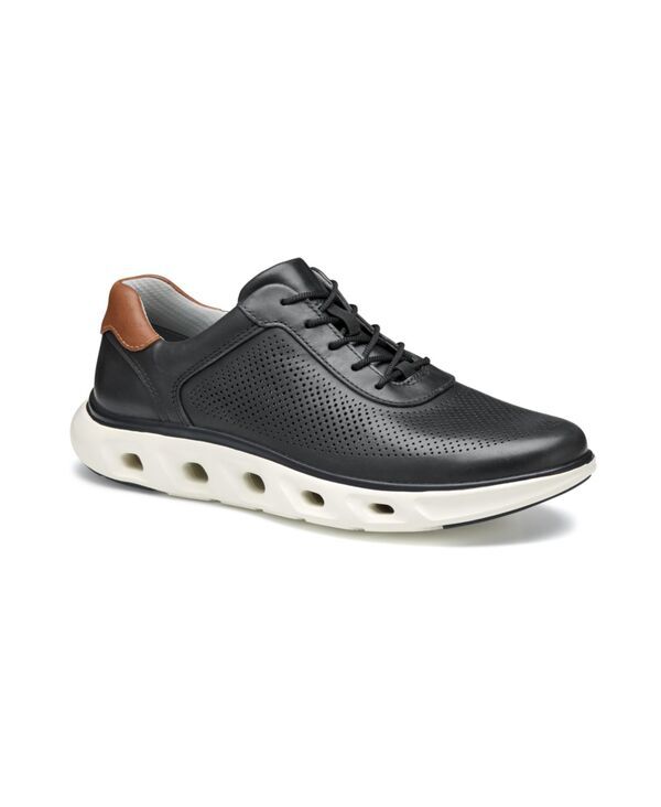 ジョンストンアンドマーフィー メンズ シューズ スニーカー Johnston Murphy Mens Reactivate UThroat Sneaker Black full grain ブラック