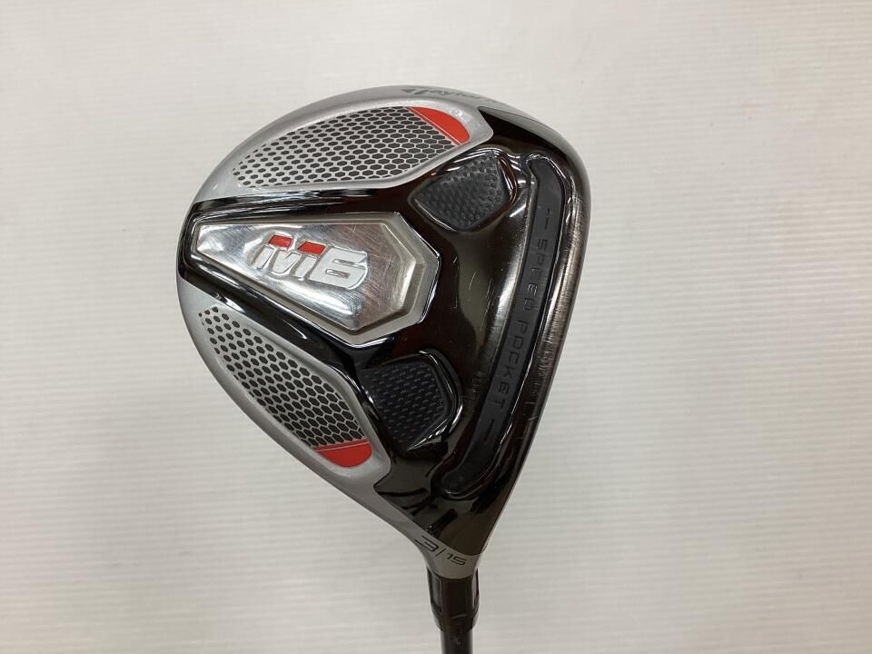 テーラーメイド　M6　15度　ツアーAD VR-6　Sフレックス　フェアウェイウッド　中古【最短即日発送】