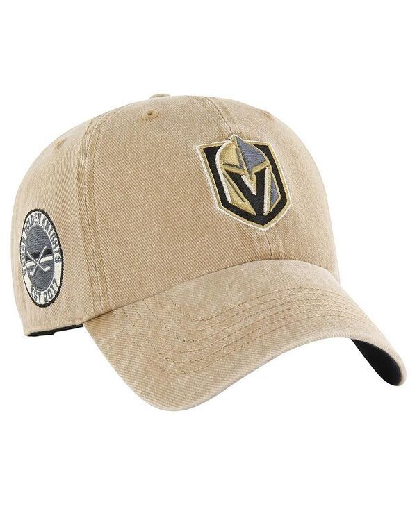 47 ブランド メンズ アクセサリー 帽子 47 Brand Mens Khaki Vegas Golden Knights Earldor Clean Up Adjustable Hat Khaki カーキ