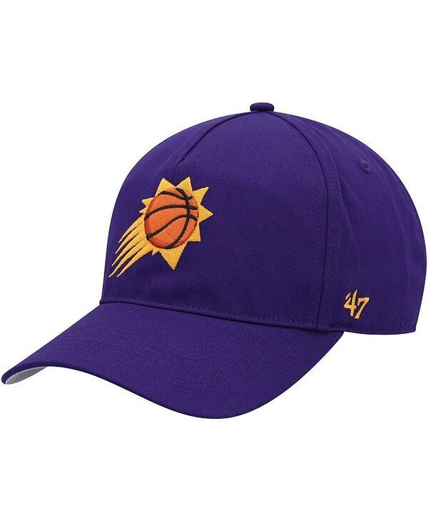 47 ブランド メンズ アクセサリー 帽子 47 Brand Mens Purple Phoenix Suns Hitch Snapback Hat Purple パープル