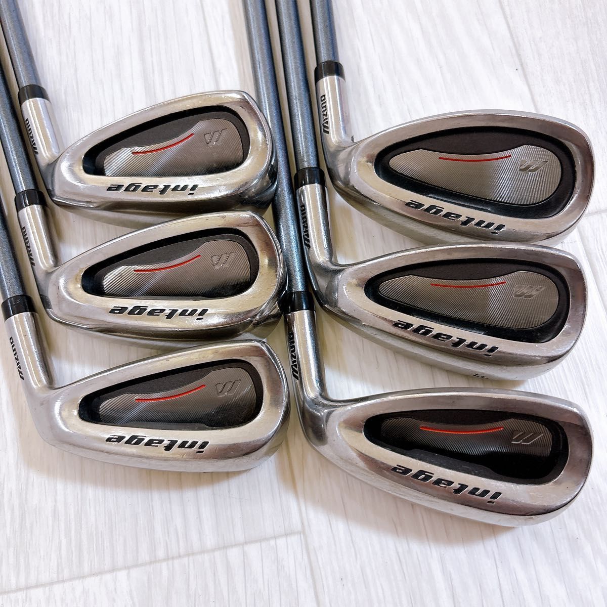 MIZUNO intage ミズノ インテージ レディースアイアンセット 6本 右利き L MIZUNO intage ミズノ インテージ レディースアイアンセット 6本 右利き L