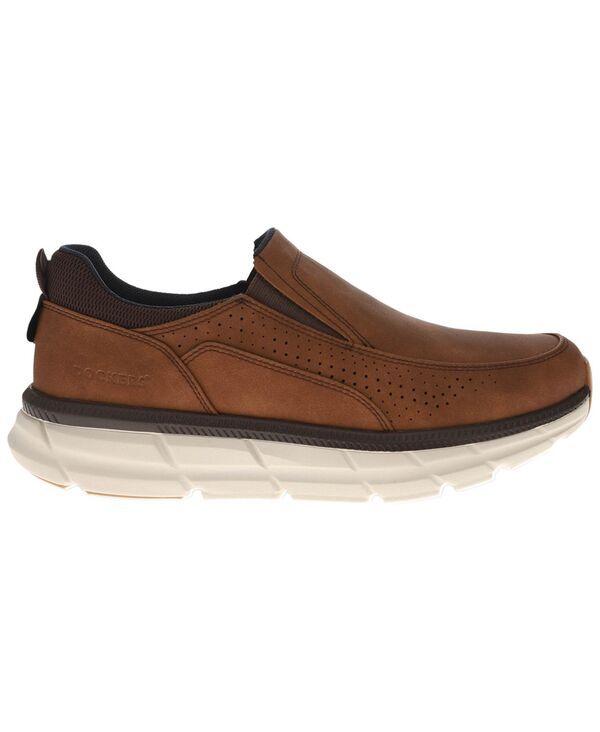 ドッカーズ メンズ シューズ スリッポン・ローファー スニーカー Dockers Mens GOTIME Active Rebound SlipOn Sneakers Dark Tan タン