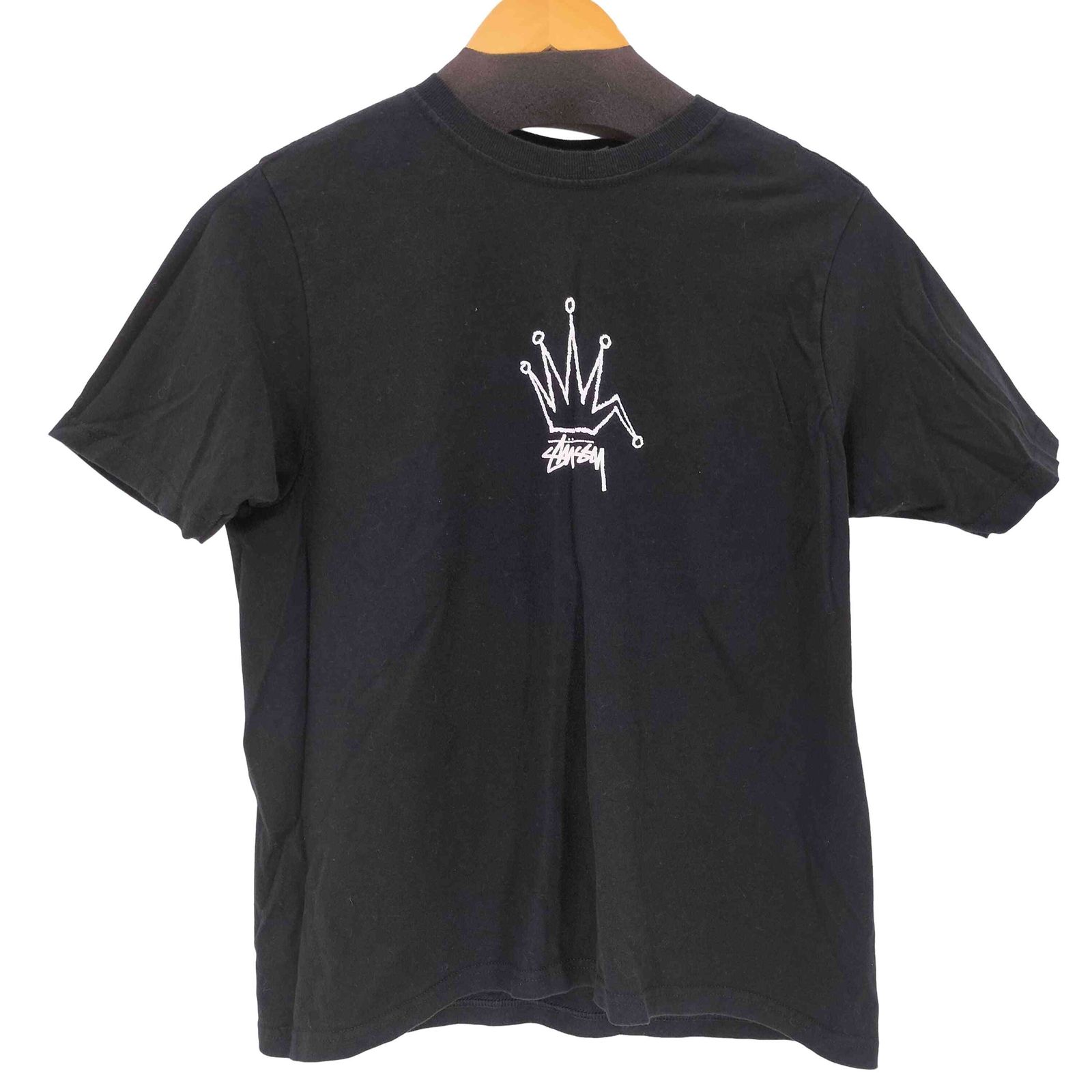 ステューシー Stussy クラウンロゴプリントS/Sカットソー レディース M 