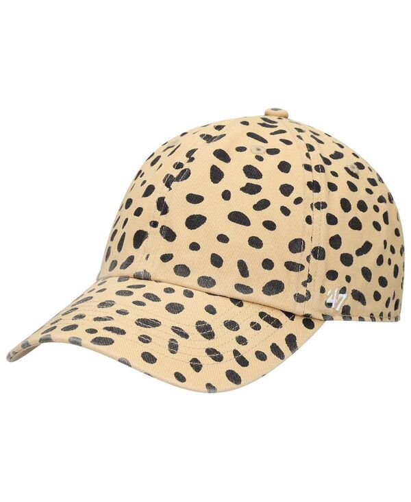 47 ブランド レディース アクセサリー 帽子 47 Brand Womens Tan Cheetah Clean Up Adjustable Hatan タン