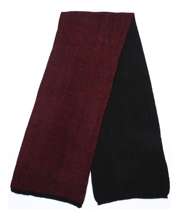 ミオマリオ メンズ アクセサリー マフラー・ストール・スカーフ Mio Marino Mens Aristocractic Fashionable Winter Scarf Black red ブラック