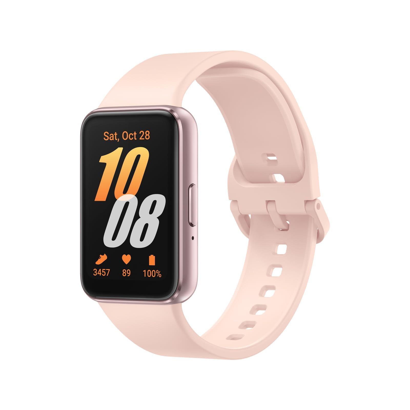 【数量限定】Fit3｜ピンクゴールド｜スマートウォッチ｜Samsung純正 Galaxy 国内正規品｜2025年発売｜バッテリー持続最大13日｜エクササイズ記録｜防水・防塵 Samsung 5ATM+IP68｜軽量｜ディスプレイ1.6インチ｜睡眠管理｜SM-R