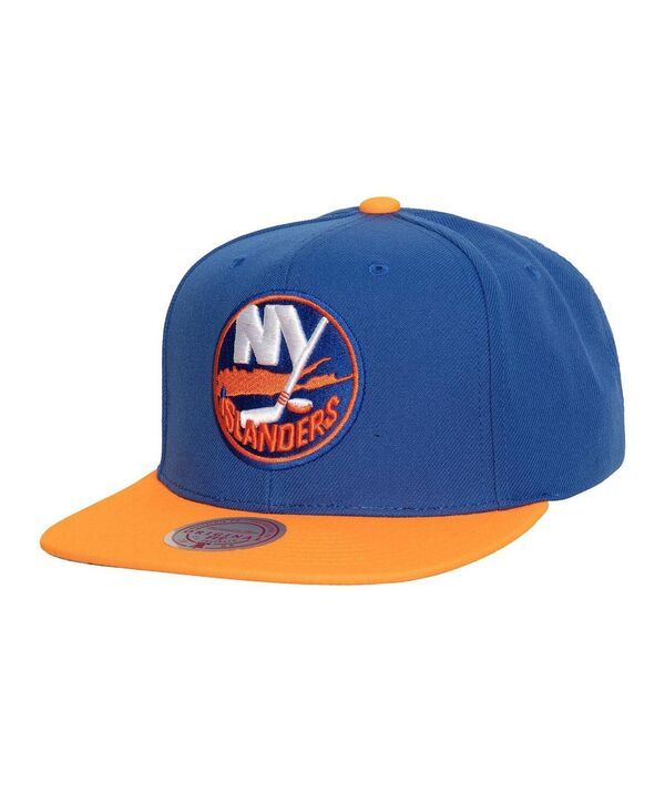 ミッチェルネス メンズ アクセサリー 帽子 Mitchell Ness Mens Royal New York Islanders Core Team Ground 20 Snapback Hat Royal