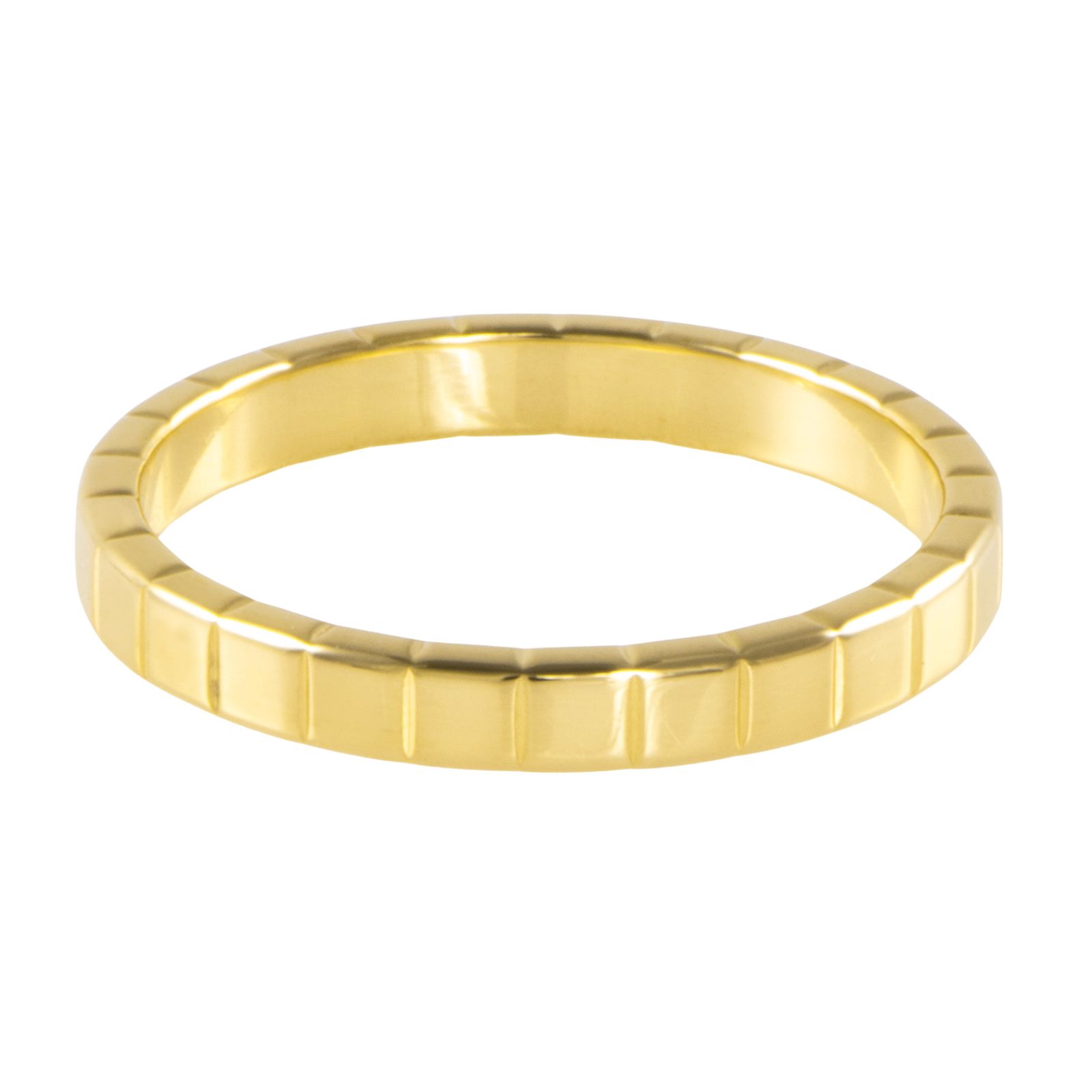 Chopard ショパール アイスキューブ リング 827702-0199 指輪 9号 K18YG ゴールド【中古】
