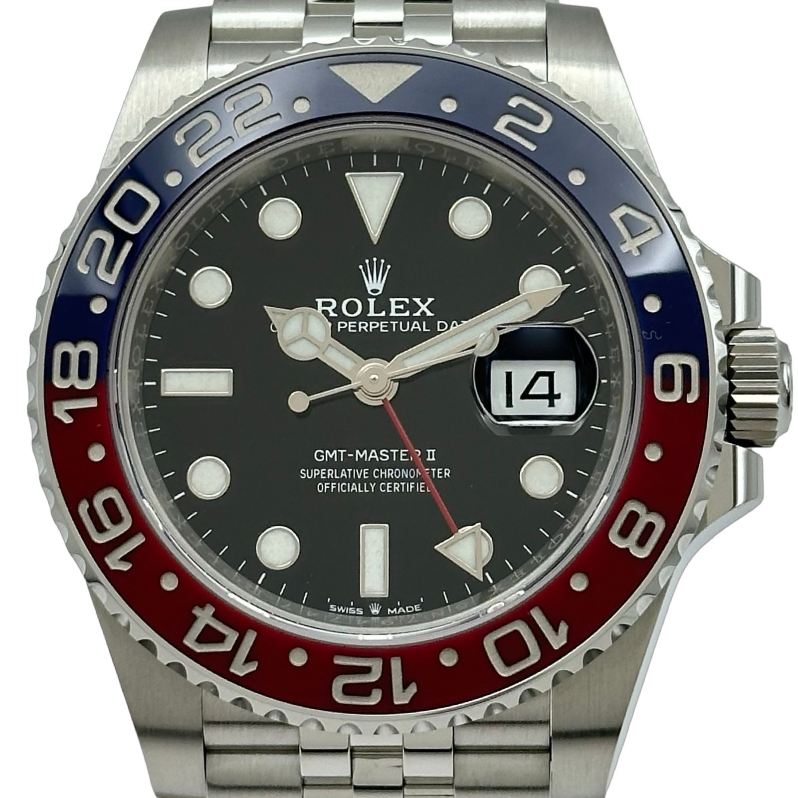 ロレックス ROLEX GMTマスター2 126710BLRO ブラック ステンレススチール 自動巻き メンズ 腕時計