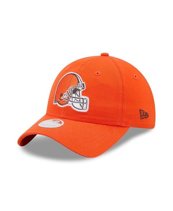 ニューエラ レディース アクセサリー 帽子 New Era Womens Orange Cleveland Browns Core Classic 20 9TWENTY Adjustable Hat Orange オレンジ