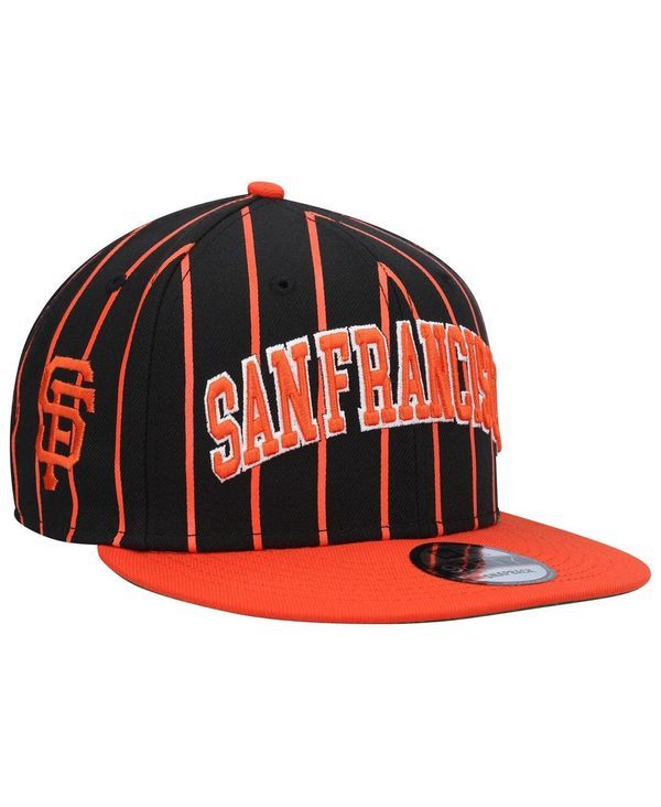 ニューエラ メンズ アクセサリー 帽子 New Era Mens Black San Francisco Giants City Arch 9FIFTY Snapback Hat Black ブラック