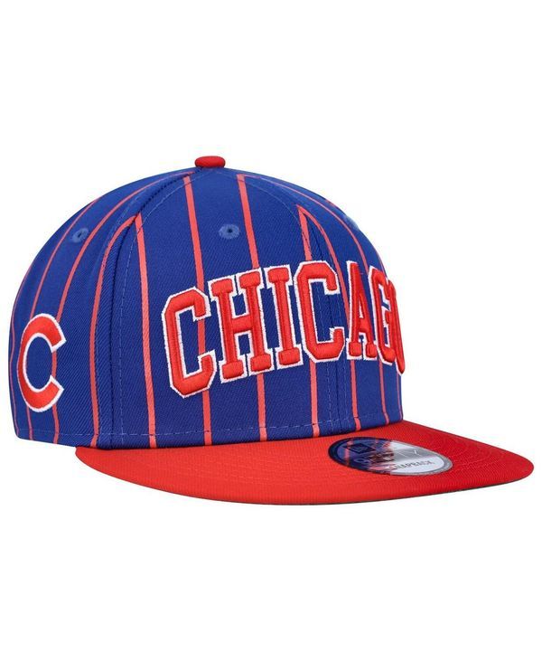 ニューエラ メンズ アクセサリー 帽子 New Era Mens Royal Red Chicago Cubs City Arch 9FIFTY Snapback Hat Royal Red レッド