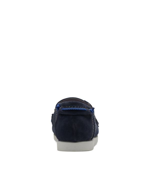 クラークス メンズ シューズ スリッポン・ローファー Clarks Mens Collection Shacrelite Step SlipOn Shoes Navy Combi ネイビー