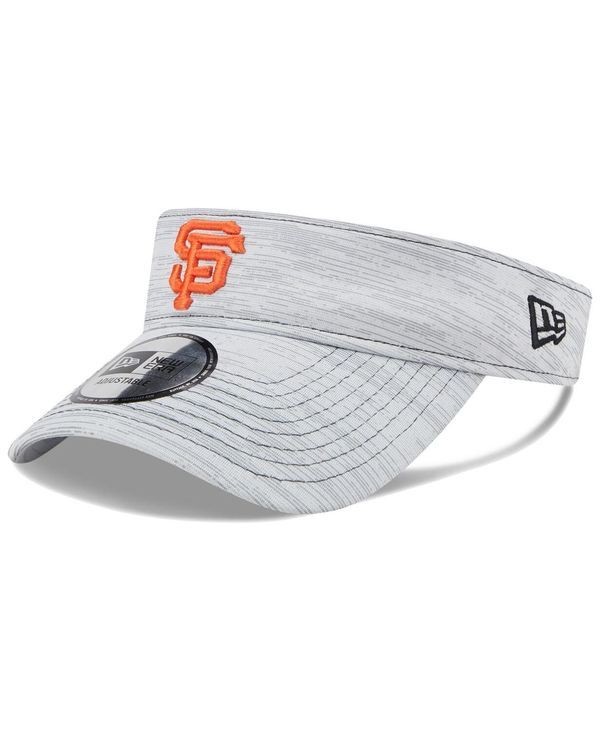 ニューエラ メンズ アクセサリー 帽子 New Era Mens Gray San Francisco Giants Adjustable Visor Gray グレー