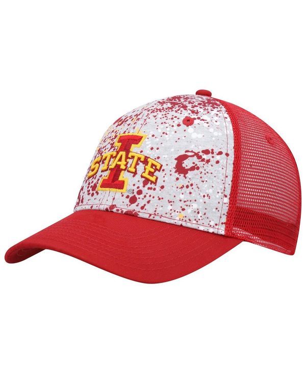 コロシアム メンズ アクセサリー 帽子 Colosseum Mens Gray Cardinal Iowa State Cyclones Love Fern Trucker Snapback Hat Gray Cardinal グレー
