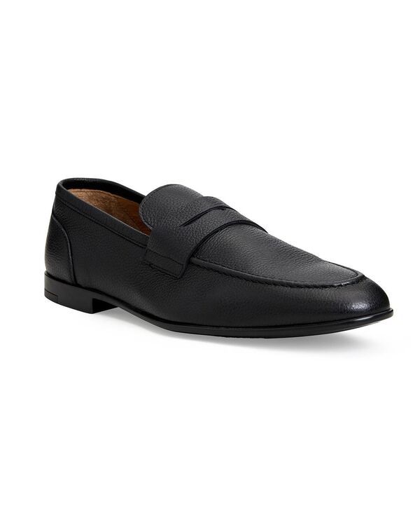ブルーノマグリ メンズ シューズ スリッポン・ローファー ローファー Bruno Magli Mens Lastra Slip On Loafers Black ブラック
