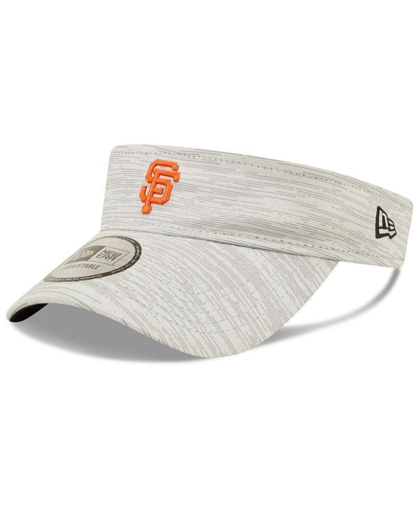 ニューエラ メンズ アクセサリー 帽子 New Era Mens Gray San Francisco Giants Distinct Visor Gray グレー
