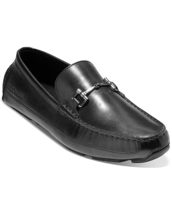 コールハーン メンズ シューズ スニーカー ローファー Cole Haan Mens Wyatt Bit Driving Loafer Black ブラック