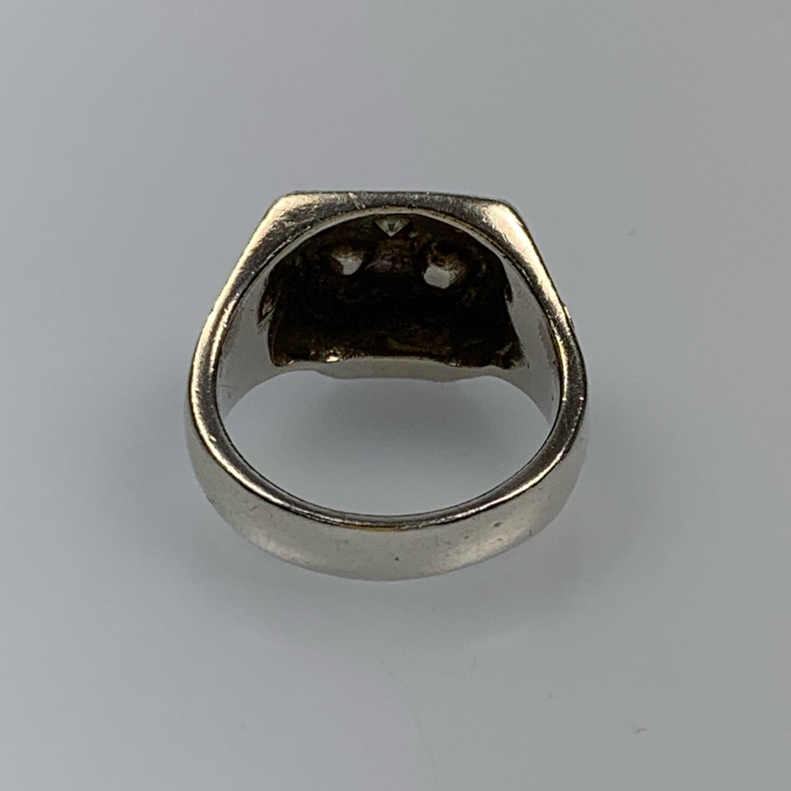 【姫路東店】 中古 FLASH POINT | フラッシュポイント リング・指輪 JIM SKULL JOHNNY DEPP TYPE SYNTHETIC SAPPHIRE 【134】
